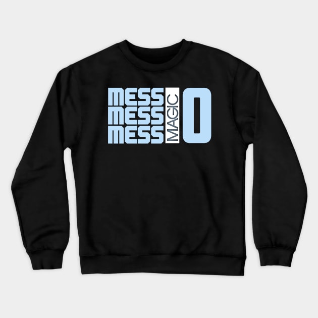 Messi magic 10 tribute tshirt Crewneck Sweatshirt by Asianboy.India 